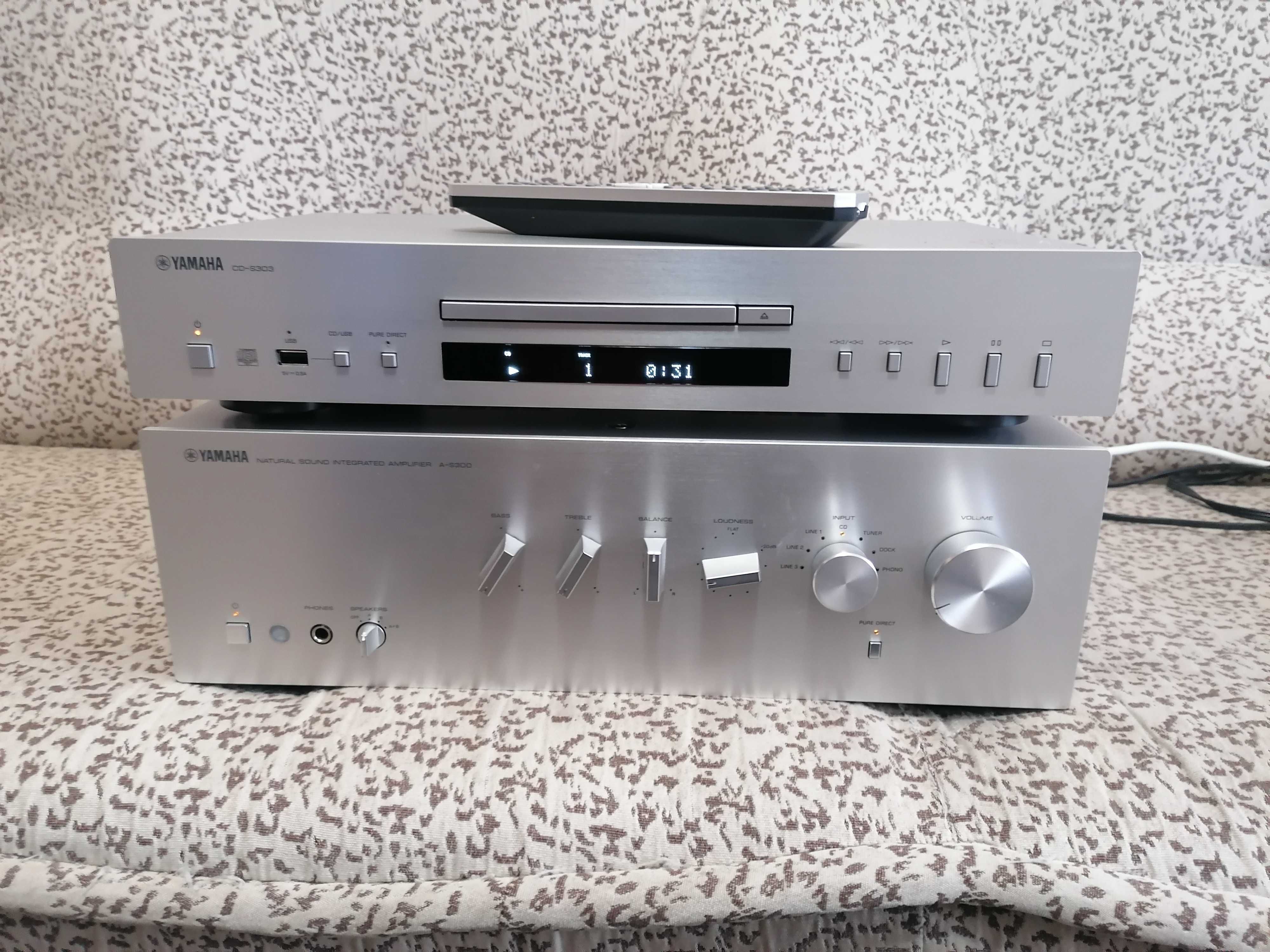 Amplificator Yamaha a-s 300 si cd s303