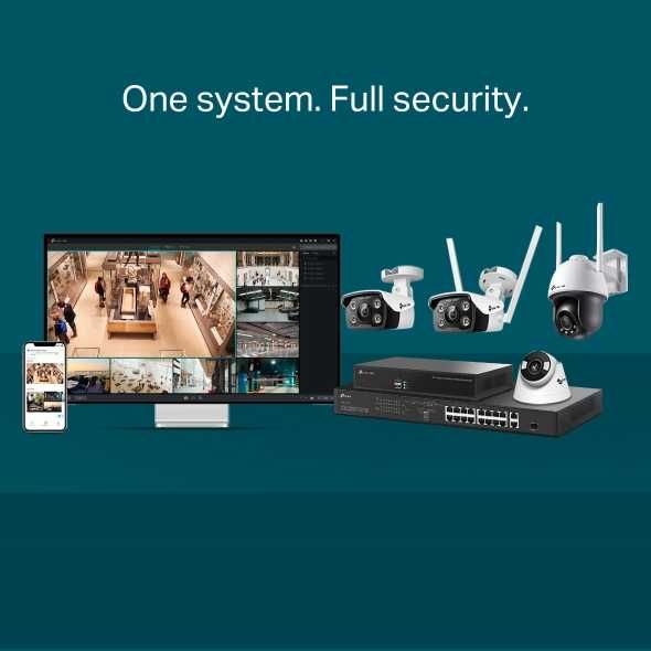 TP-Link VIGI C340(2.8mm) 4MP Outdoor наружная полноцветная  камера