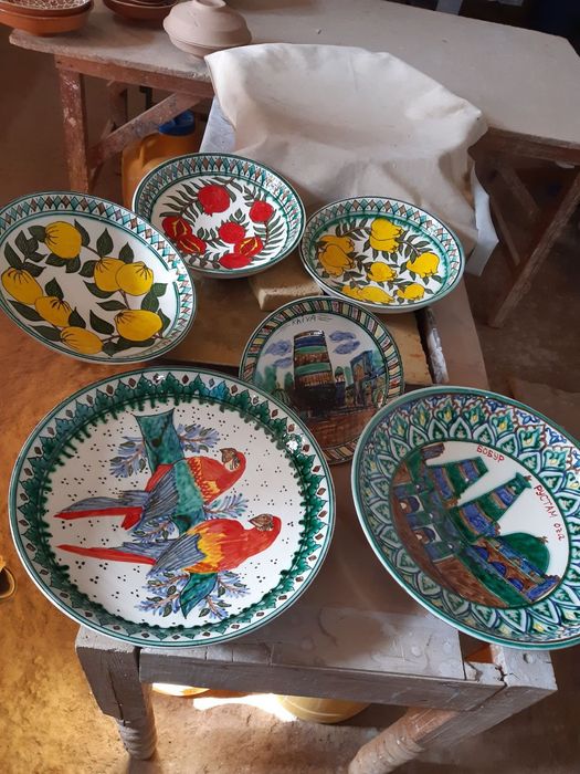 Xonlar palov yegan Bodyalar (Tovoqlar)