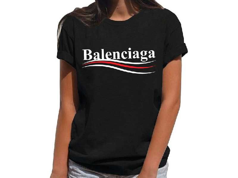 Тениски Balenciaga Принт Модели цветове и размери