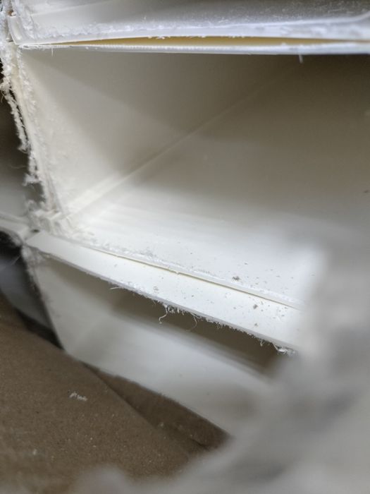 Кабель-канал из ПВХ количество девять штук в упаковке 100х60 двойной