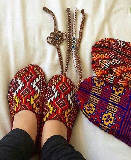 Hand made slippers