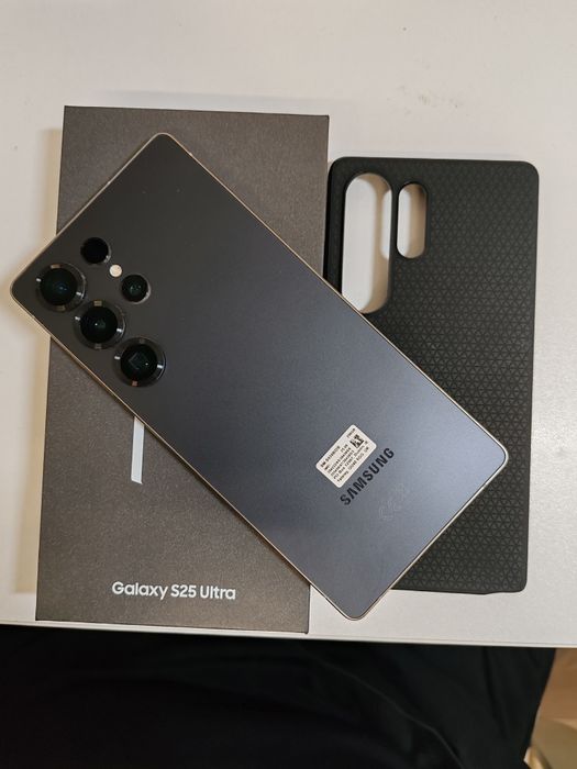 Samsung S 25 Ultra titanium black 256 GB ca Nou cod unic 1029 FULL BOX