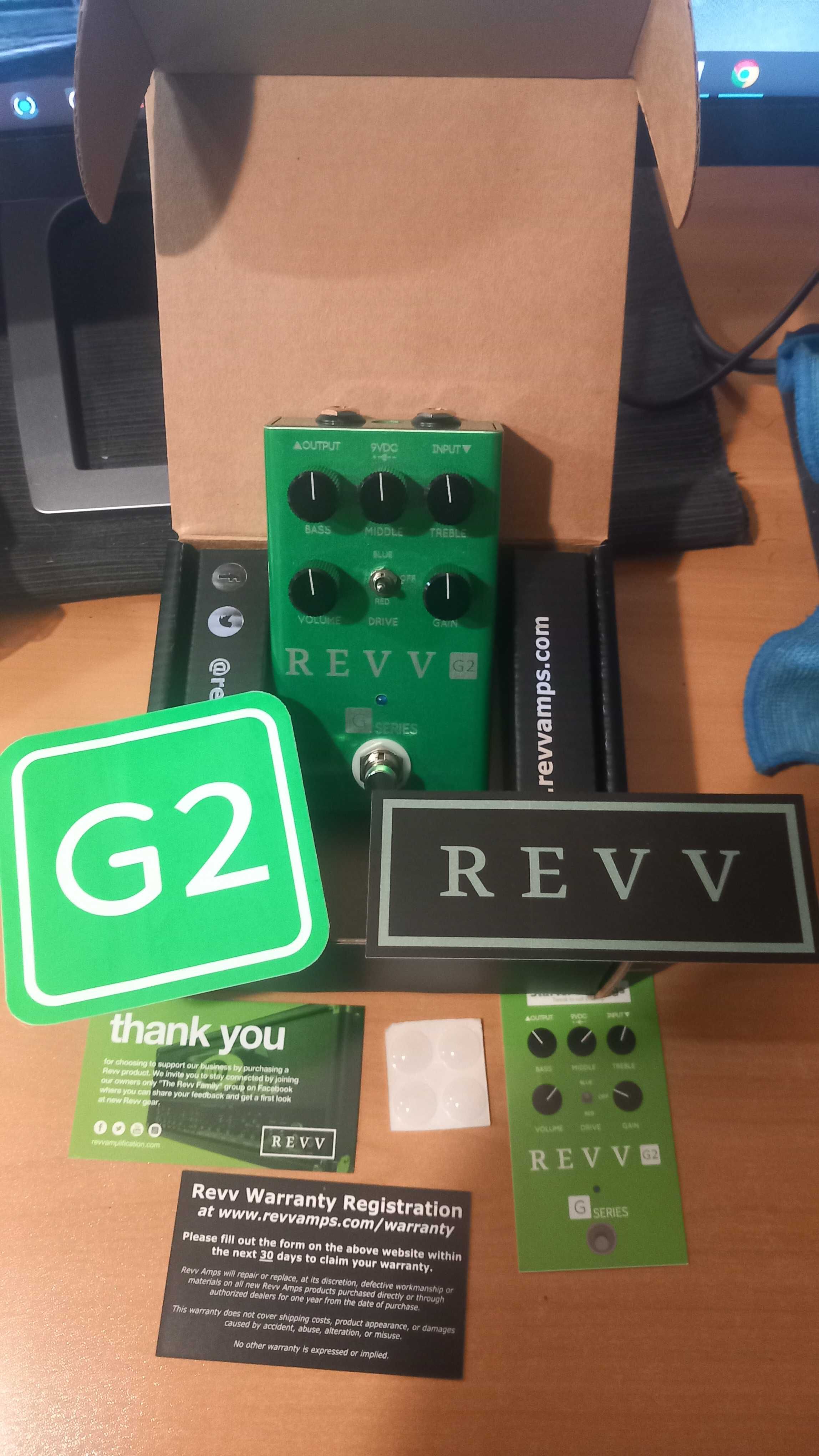 REVV G2 Overdrive Pedal