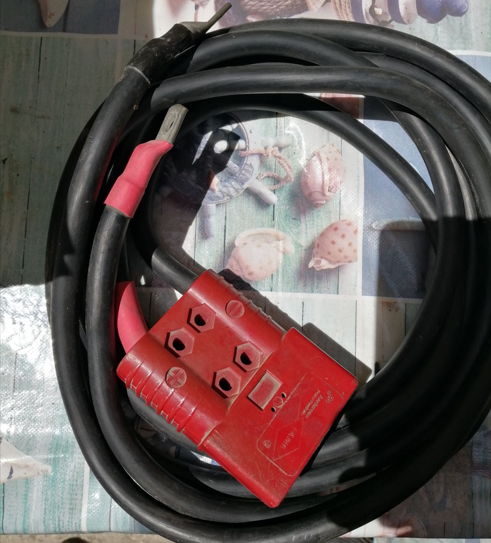 Cablu Profesional gros conector baterie Anderson Power Rema eec 86/663