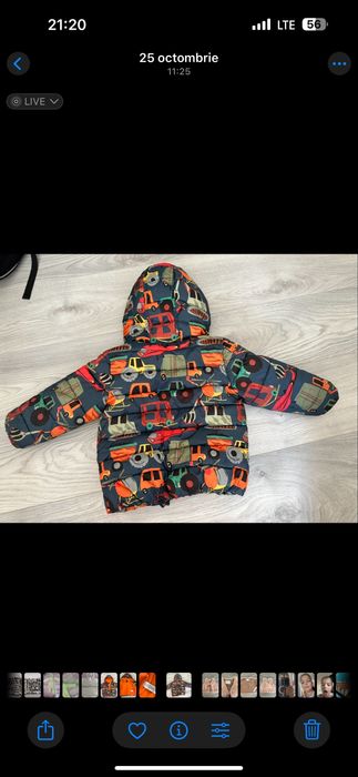 Geaca next 12/18 luni iarna
