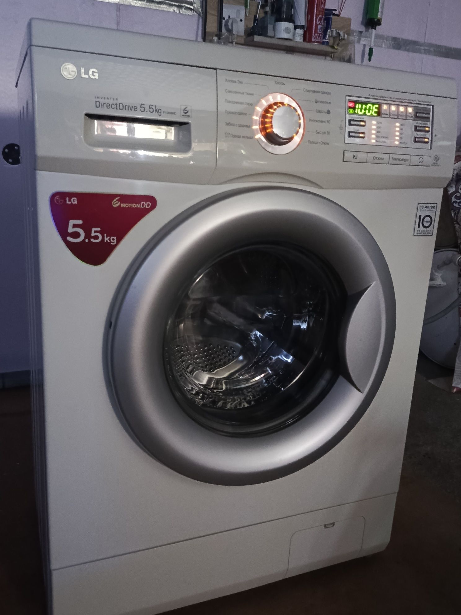 Стиральная машина LG Inverter DD