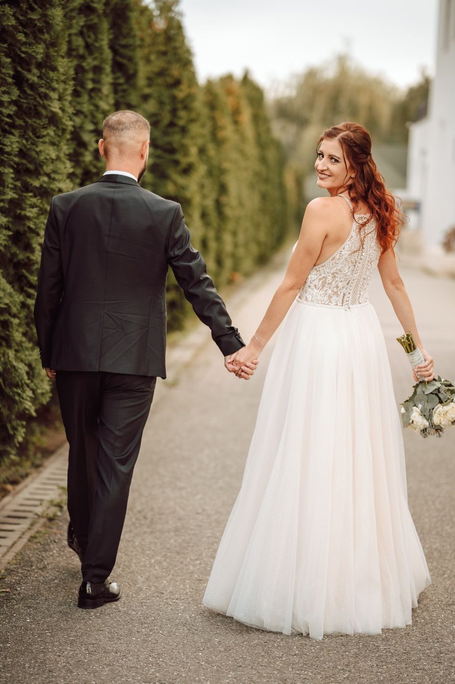 Rochie de mireasă model unic Evergreen