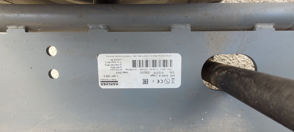 Aparat de spalat cu presiune KARCHER HD 9/50-4 Cage