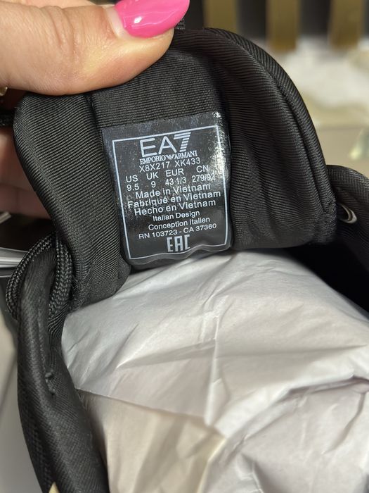 Мъжки сникърси EA7 Emporio Armani