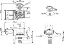 senzor presiune supraalimentare iveco crossway s-way 1999-2025