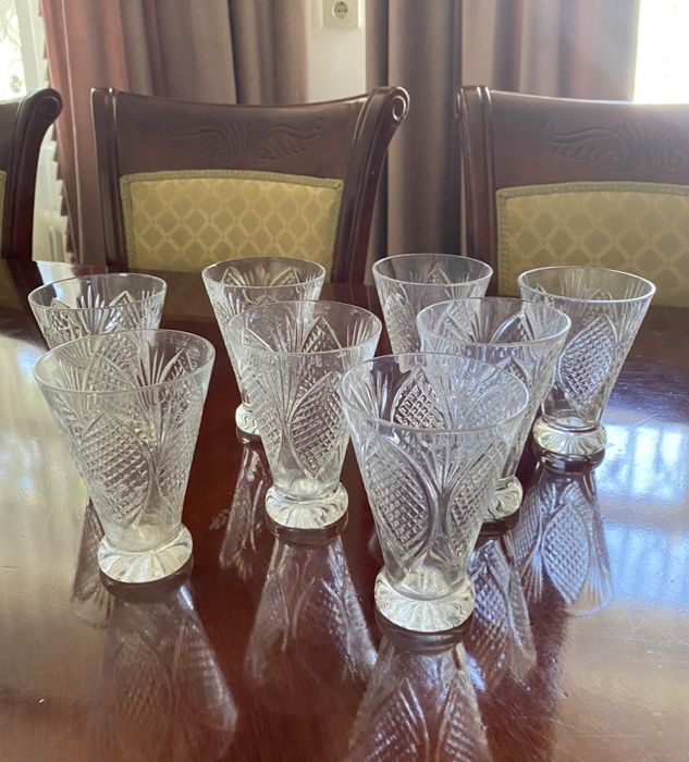 Хрустальные бокалы стаканы фужеры