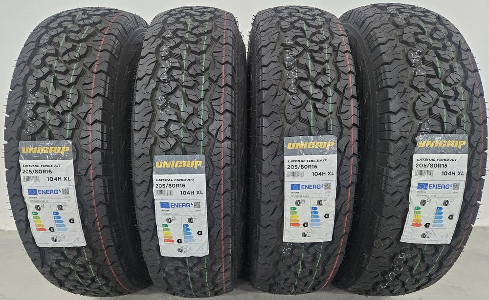 205/80 R16, 104H, UNIGRIP A/T XL, Anvelope All Terrain M+S
