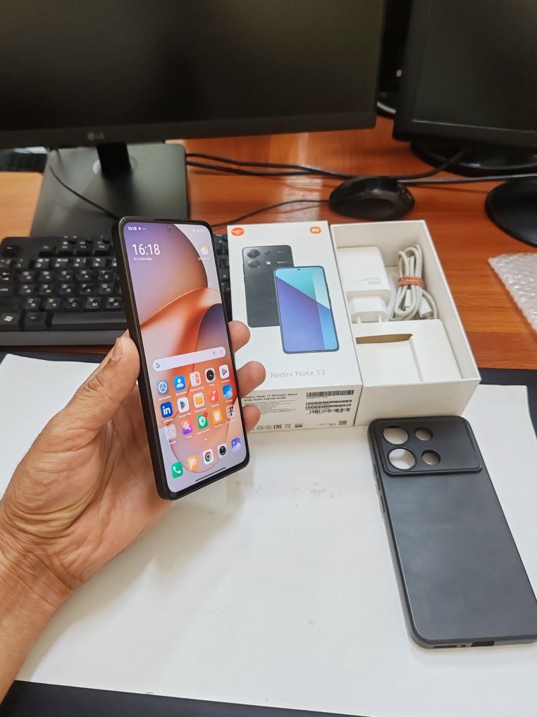 Redmi note 13 12/256gb(2024)ideal ochilmagan usta kurmagan aybi yuq