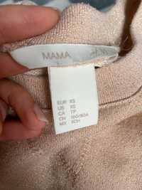Блуза за бременни със златисти нишки H&M