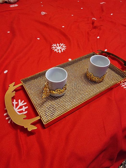 Set tavita servire aurie