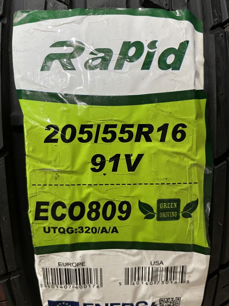 Rapid 205/55R16 Eco809