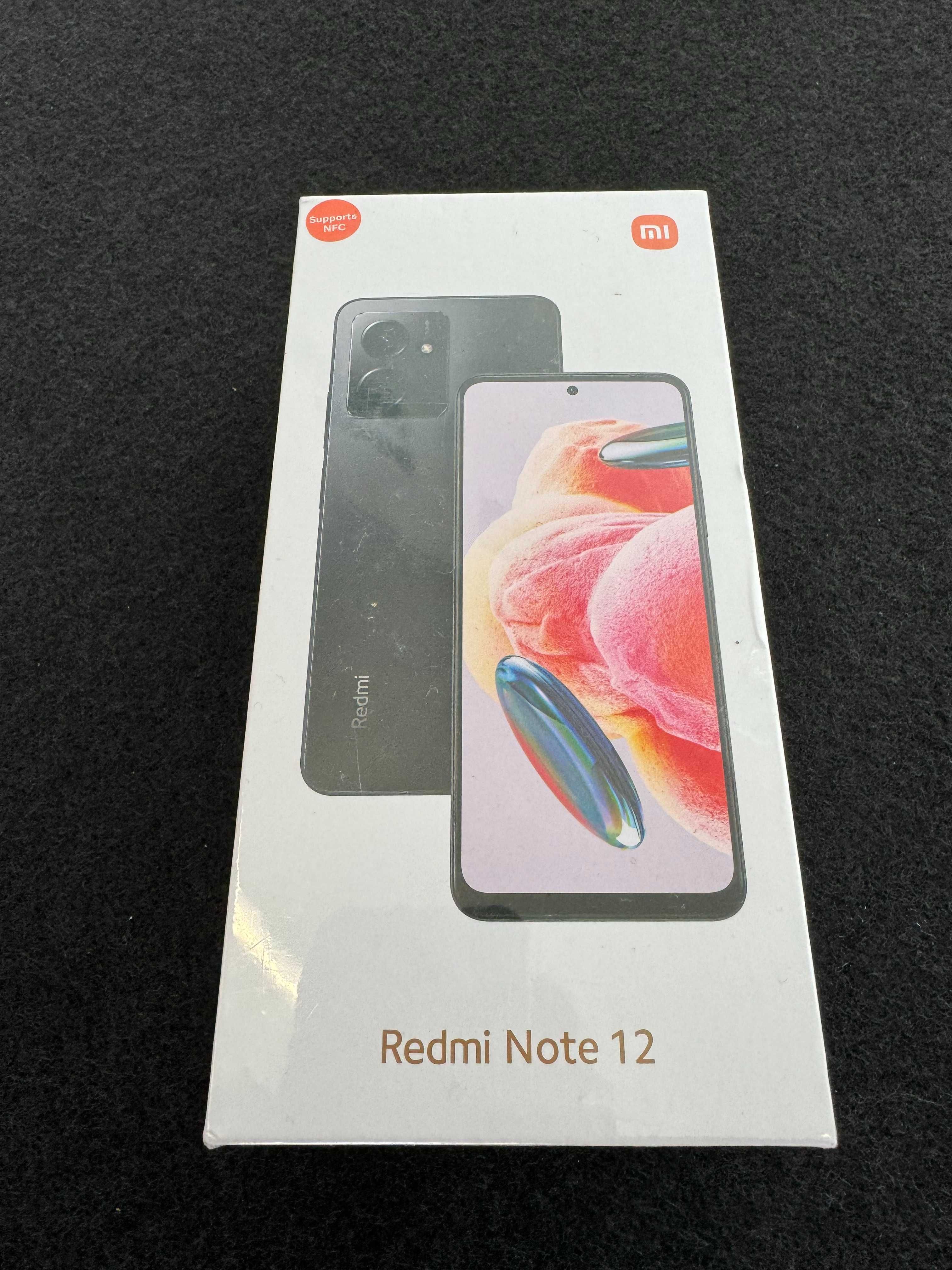 Redmi Note 12 256gb 8gb ram ice blue,liber pe orice retea,NOU,sigilat