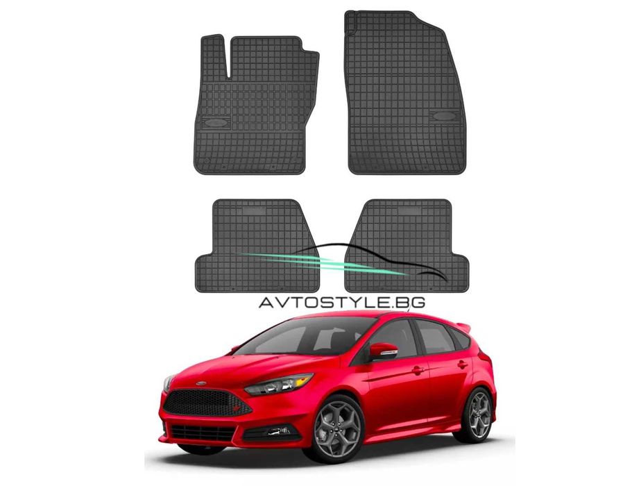 Гумени стелки за Ford Focus 2010-2018 г., Frogum - El Toro