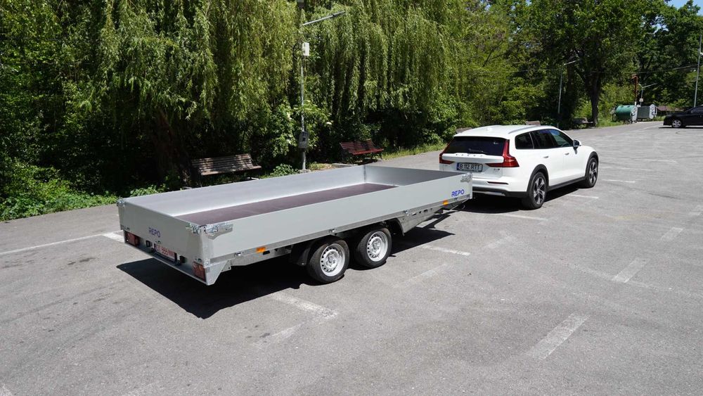 Remorcă REPO Cargo – 2,7–3,5t, ideală Transport Marfă