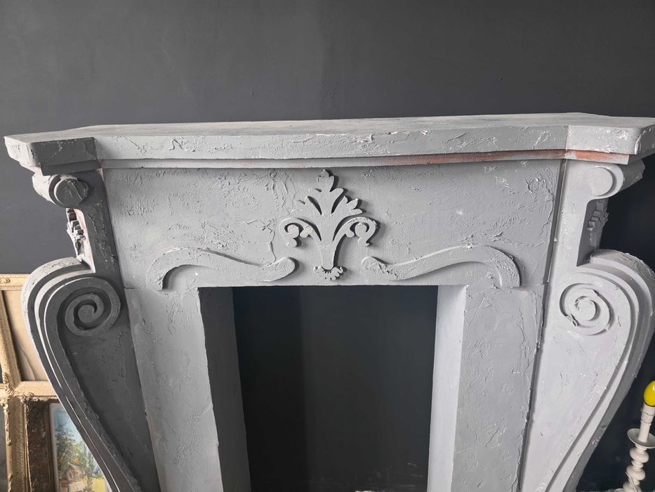 Vand masca semineu decorativ polistiren antichizat