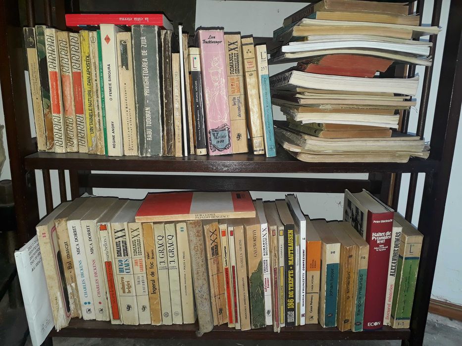 Lot de carti vechi biblioteca, literatură, beletristică