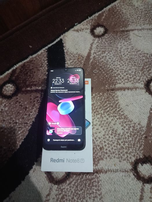 Редми ноте 8Т /3/32/ тали сотилади.
