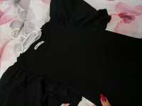 Черна рокля zara