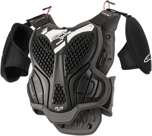 Детска броня ALPINESTARS A-5 S Body Armor BLACK/RED  мотокрос мотор