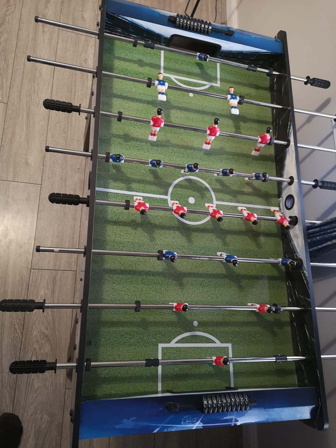 Masă joc de fotbal, dimensiuni 121*61*82,5 cm (L*l*H), impecabilă