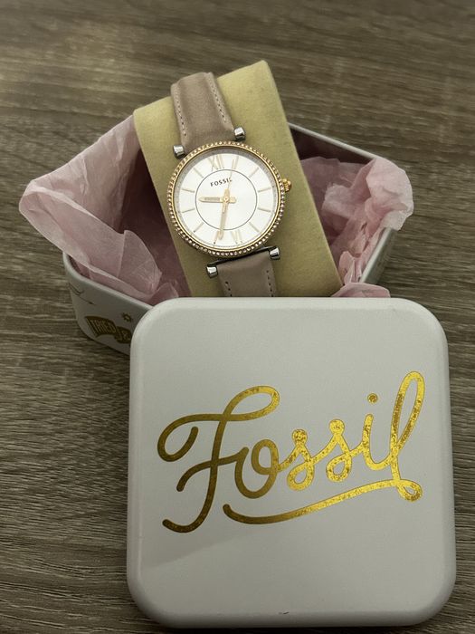Ceas Fossil roz.