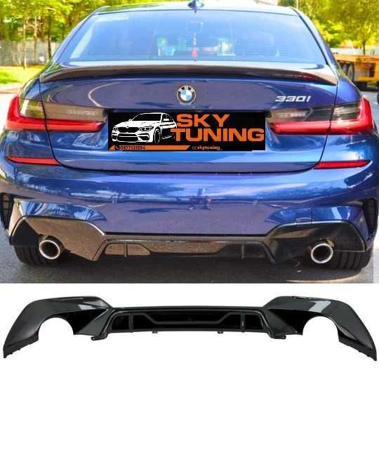 Bmw G20 M-sport Дифузьор Бмв Г20 М-Спорт лип добавка броня 3series