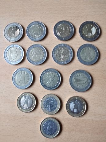 Vind monede rare și vechi de 1.€ și 2.€