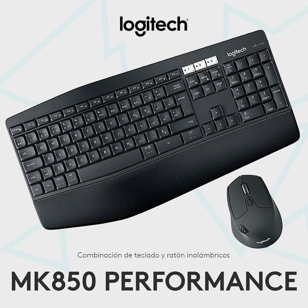 Logitech mk850 combo Беспроводная Клавиатура и мышка/мышь