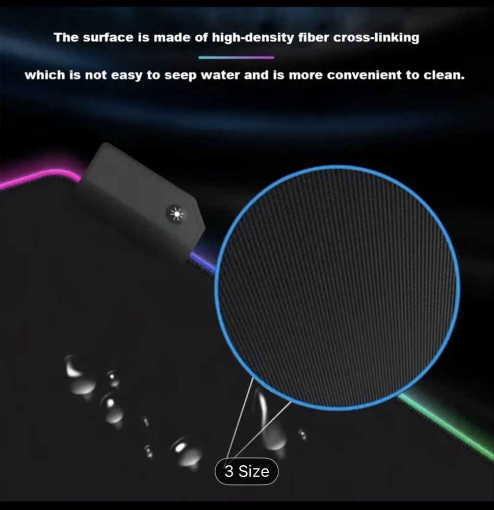 Setup de gamer? Ia-ți Mouse Pad RGB la preț mic!