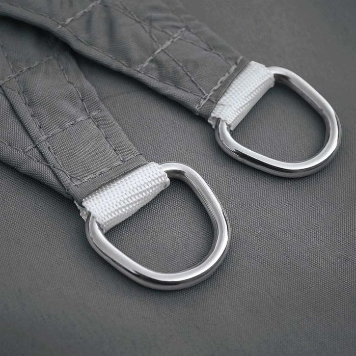 Velă solară dreptunghiulară impermeabilă 4x4m, copertină - crem