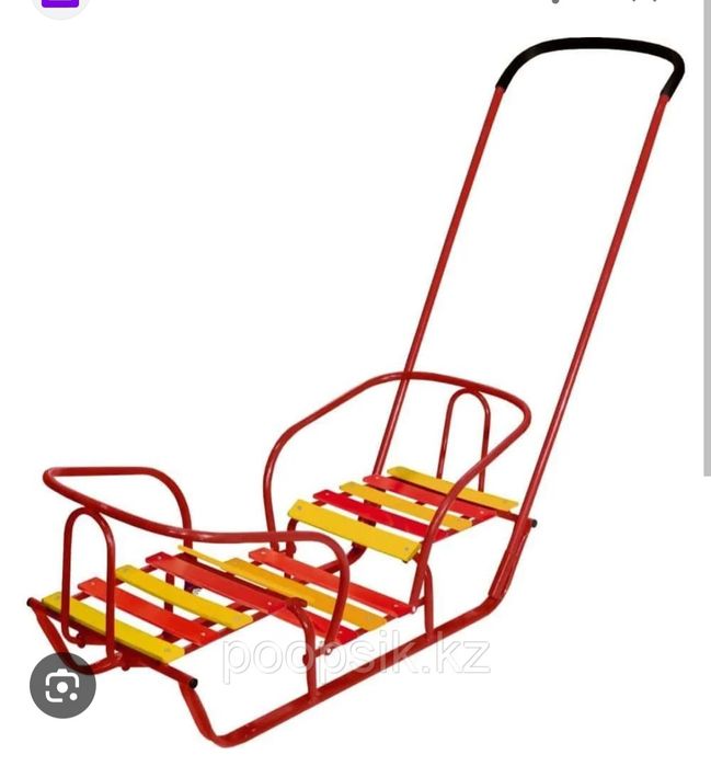 Санки для двоих детей