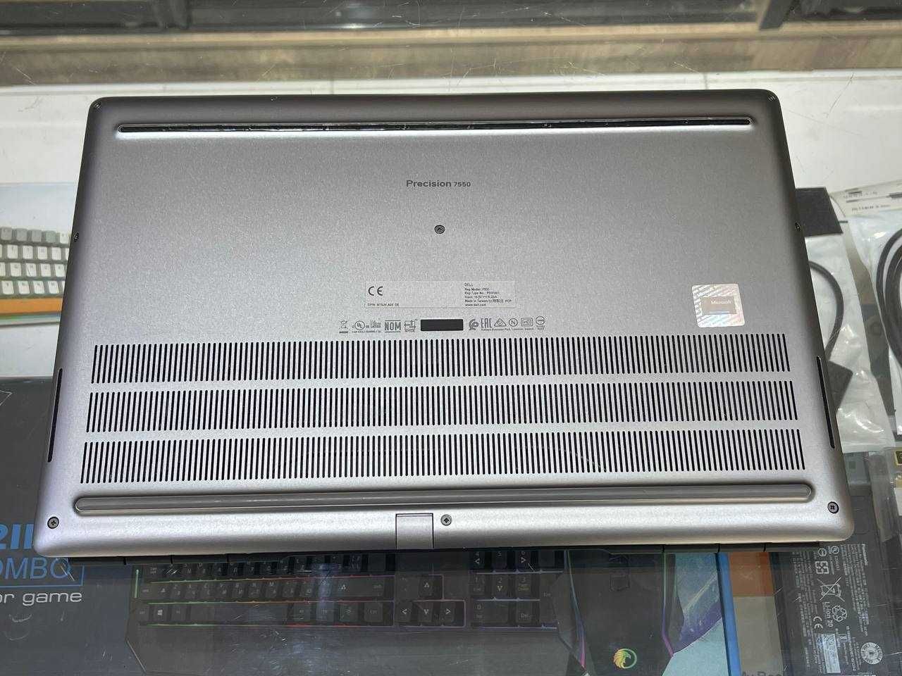 DELL Precision 7550 Core i7-10850H ram 32 ssd 256 +2T Quadro T2000 4гб