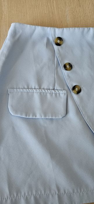 Fusta mini culoare baby blue