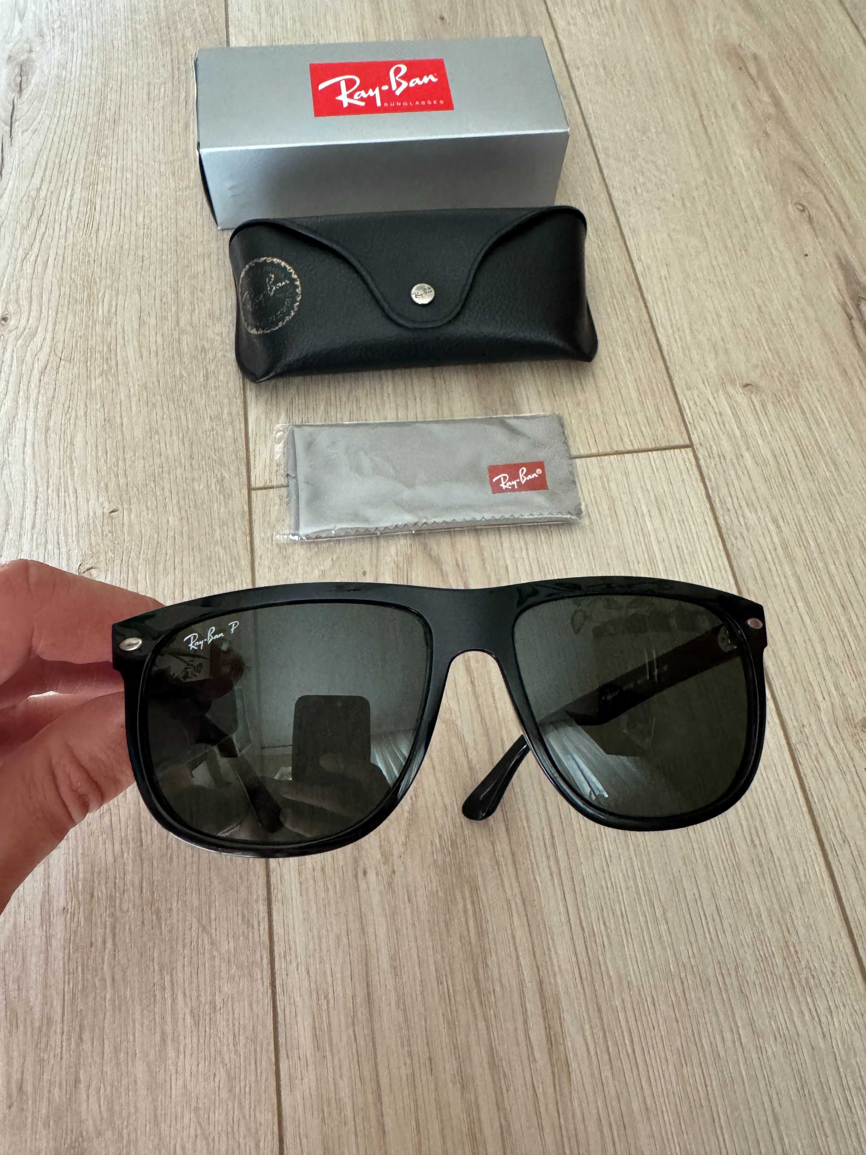 Ochelari de soare polarizati Ray-Ban Boyfriend RB4147 601/58 56-15 3P