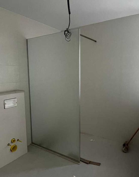 Paravan dus, perete dus WALK IN, sticla securizata 10 mm, 105x210 cm