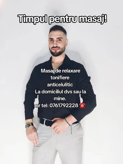 Masaj relaxare/anticelulitic/sportiv
