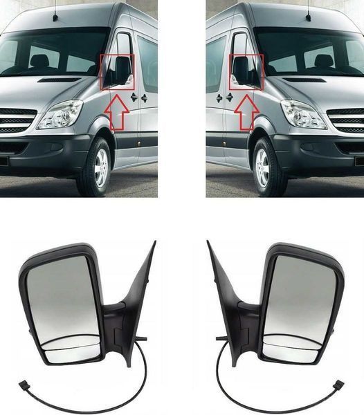 Странично огледало за Mercedes Sprinter 2006-2018,Мерцедес Спринтер