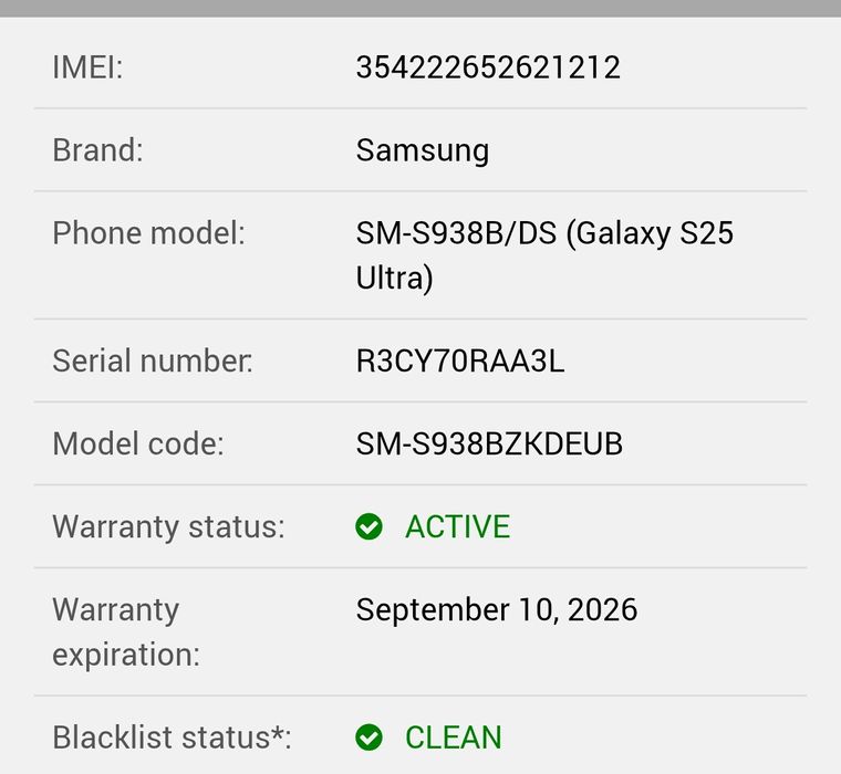 =S25 Ultra Samsung 256 Gb!=