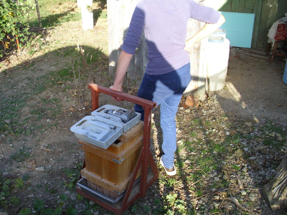 storcator de struguri , teasc, hidraulic