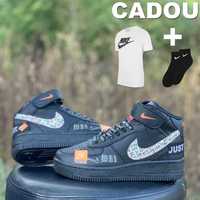 AF1 High JUST Negru