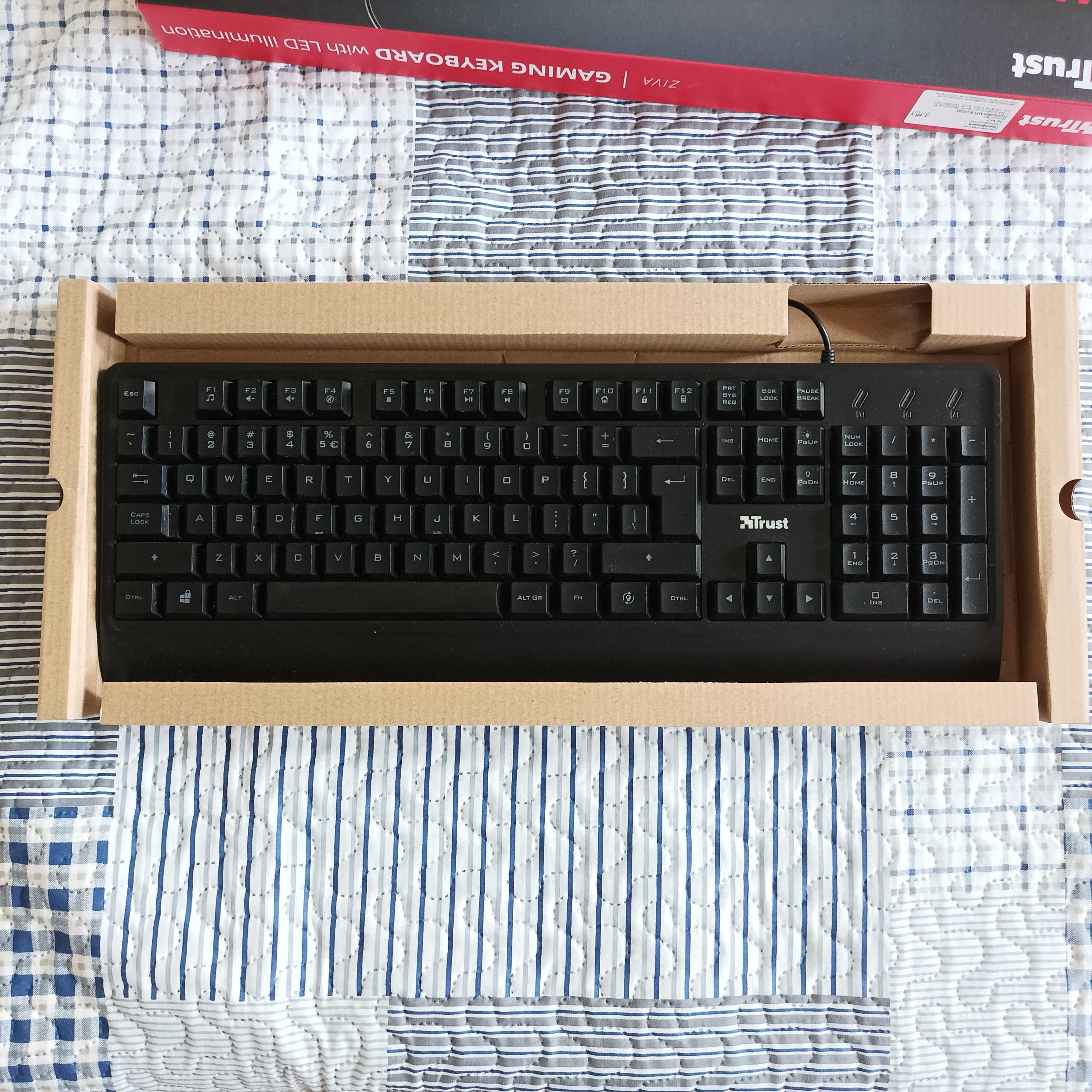 TRUST Ziva Gaming LED клавиатура