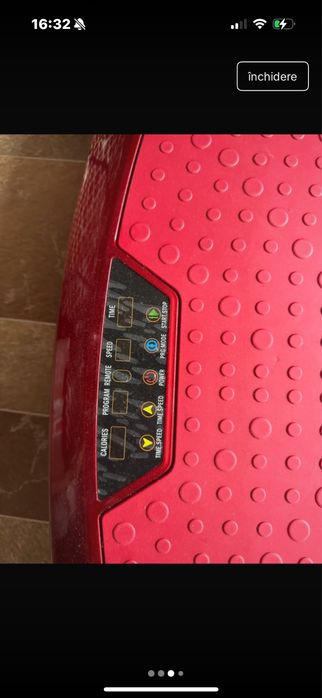 Placa vibranta pentru slabit