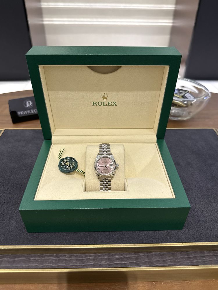Rolex Datejust 28 mm Steel and White Gold 279174