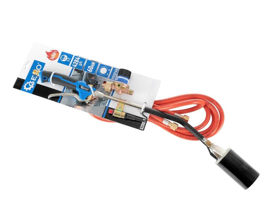 Arzator gaz parlitor cu clapeta furtun 5m reductor regulator (G20013)